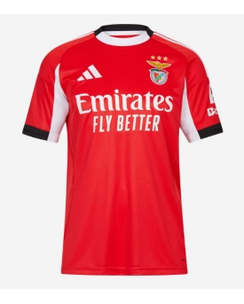 Benfica Maglia Gara Casa Repliche 2025-26 Maniche Corte
